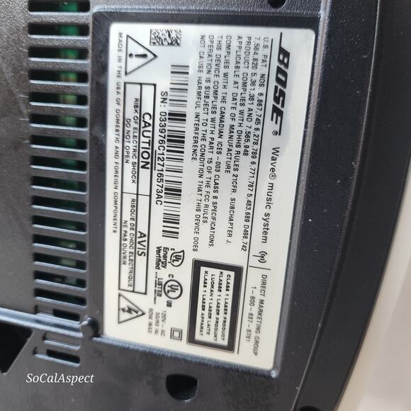 Bose Wave Music System CD Player AM/FM Radio w remote - Picture 4 of 10